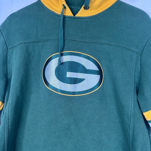 NFL Green and Gold Men's Hoodie Size Medium - Picture 4 of 13